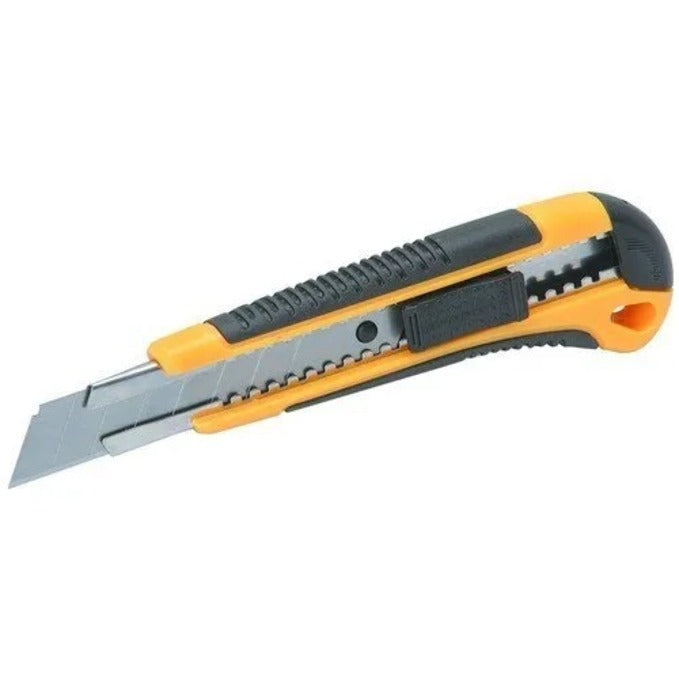 Heavy-Duty Retractable Utility Knife – Snap-Off Blade Cutter